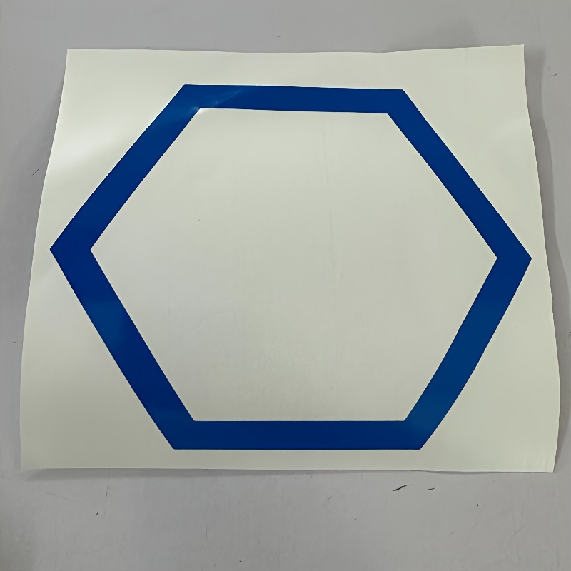 Universal Auto Hexagon Design Vinyl Aufkleber Aufkleber Kit Auto
