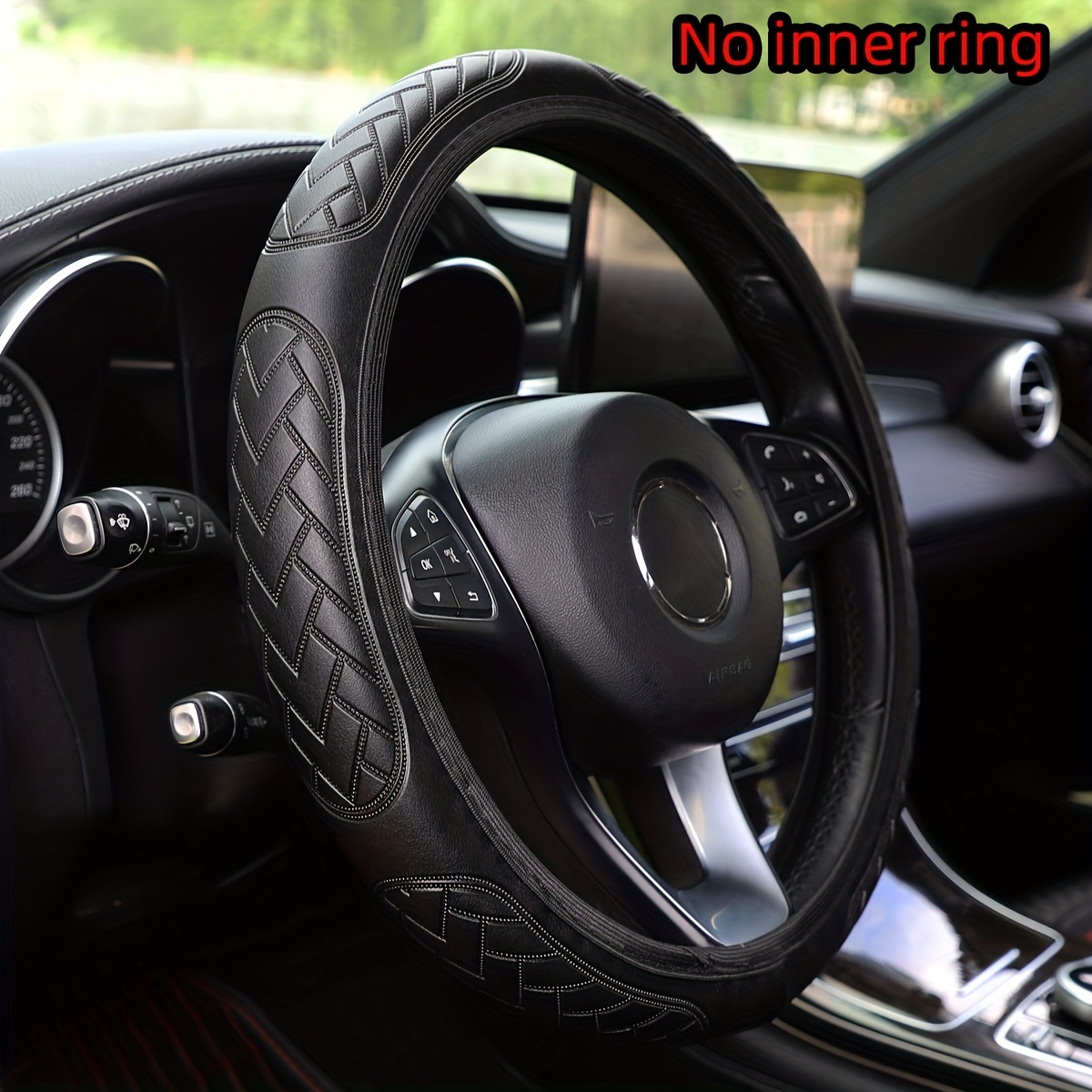 steering wheel cover steering wheel cover Darkness black, Steering wheel  covers, Comfort in the car, Comfort & Accessories
