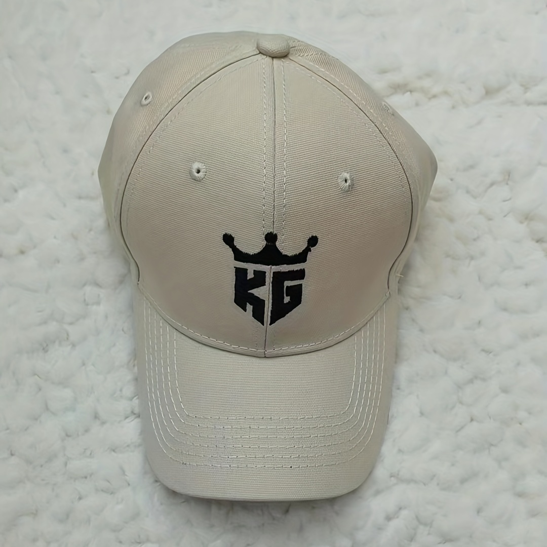 Cotton Crown KG Embroidery Men's Baseball Cap
