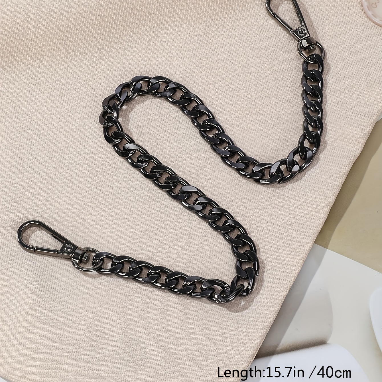 Metal Bag Chain Wallet Chain Replacement Bag Strap Ladies Shoulder Bag Messenger Bag Chain Strap Wallet Accessories for LV Length 47 Inches,Temu