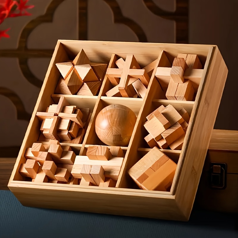 Brain Teaser Puzzles Metal Cast Puzzle Games Toys 3d Puzzle - Temu Canada