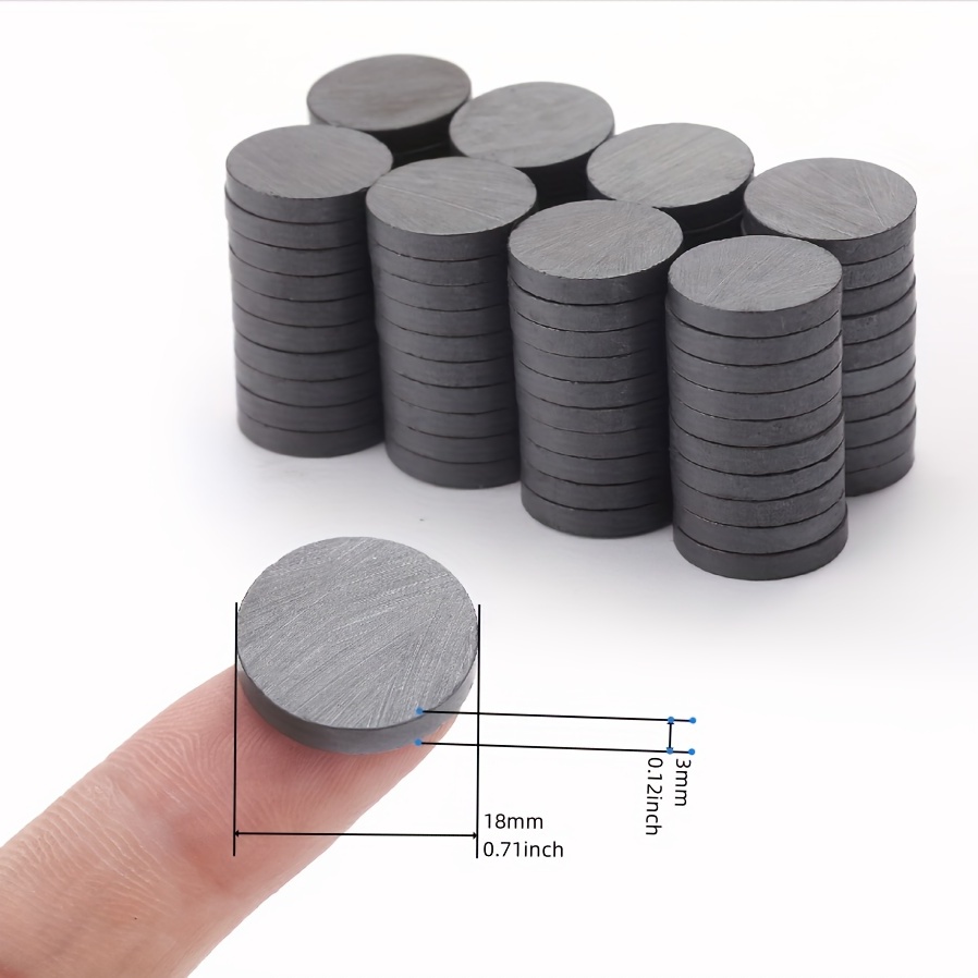  Ceramic Magnets, Hard Ferrite Magnets for Crafts