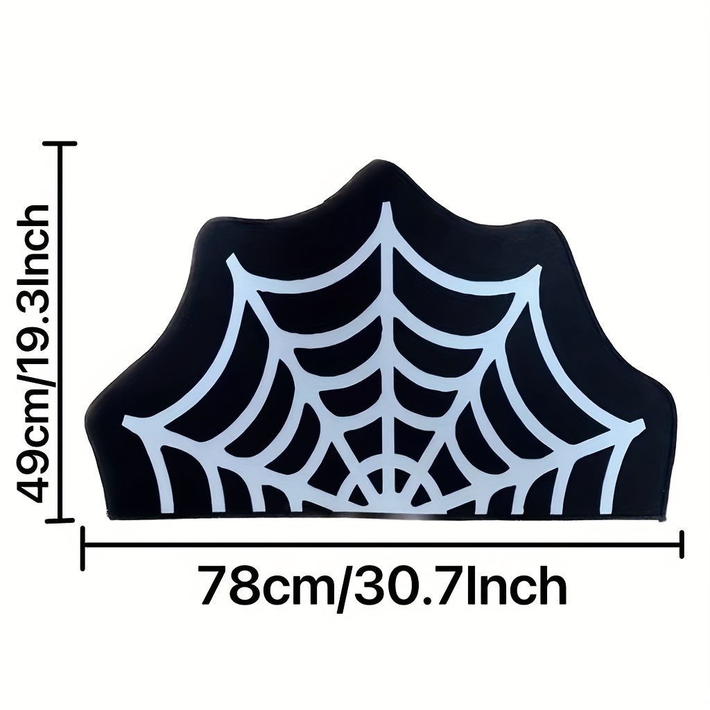  Estmy Spider Web Halloween Rug 3x5, Funky Gothic Cute