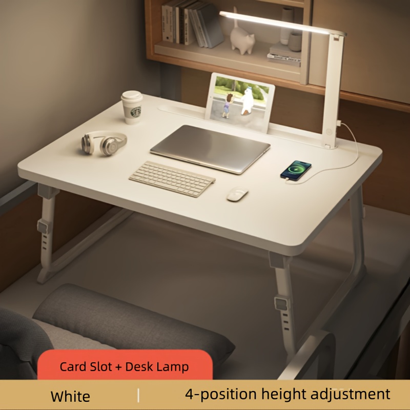 Foldable Dormitory Study Table Minimalist Small Table Bed - Temu