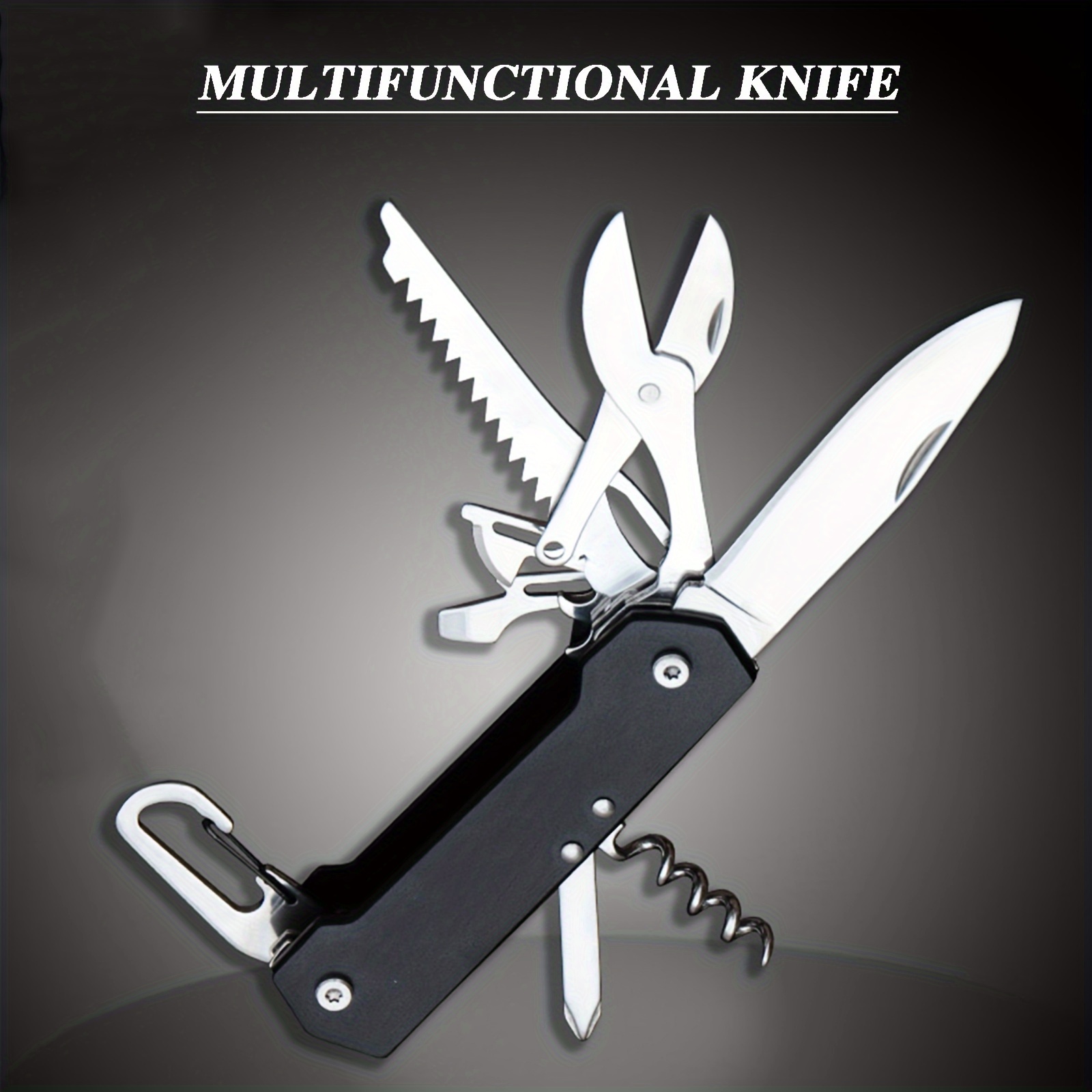 Portable Multifunctional Pocket Knife For Outdoor Camping - Temu