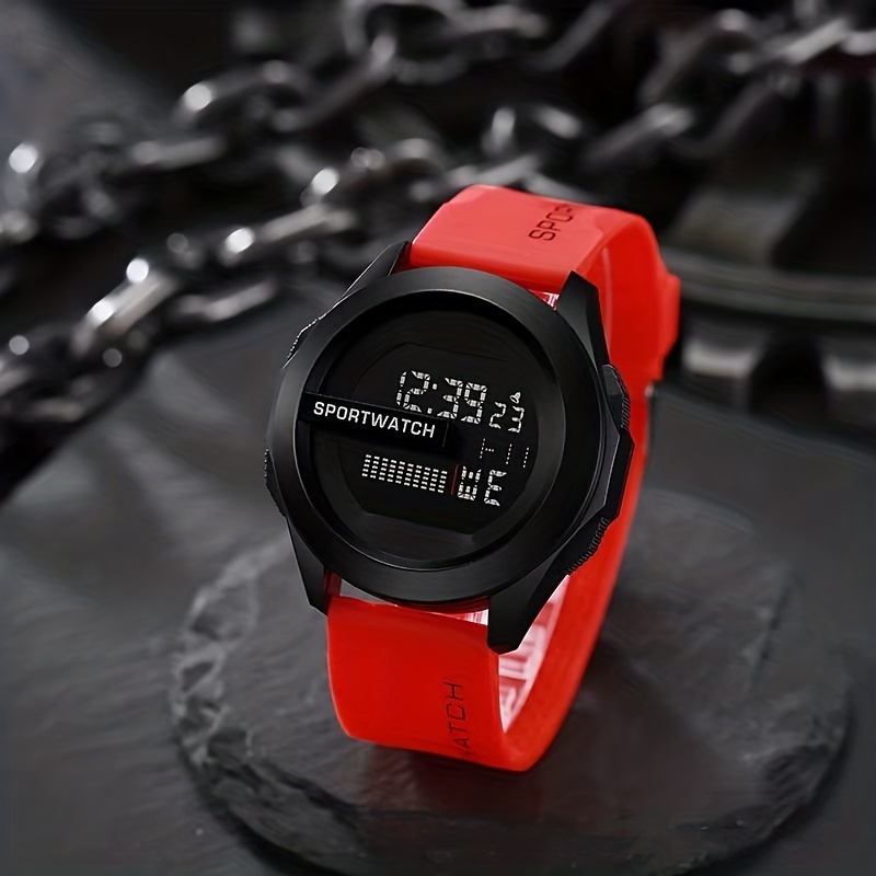 Luminous Electronic Sports Watch For Outdoor Waterproof Temu