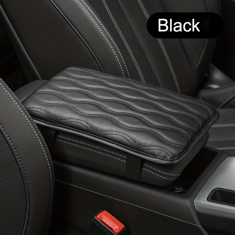 Car Armrest Box Pad Leather Auto Armrest Mat Car Accessories For