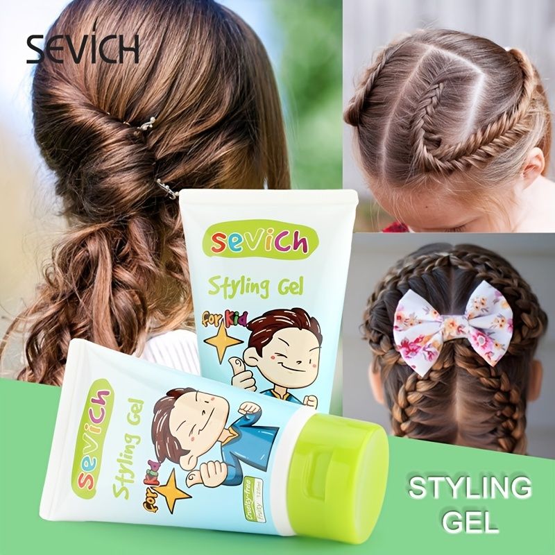 Hair Styling Gel For Kids Naturally Lasting Hair Styling Tools Quick Dry  Hair Natural Luster Suitable For All Hair Types Natural Ingredients -  Beauty & Personal Care - Temu