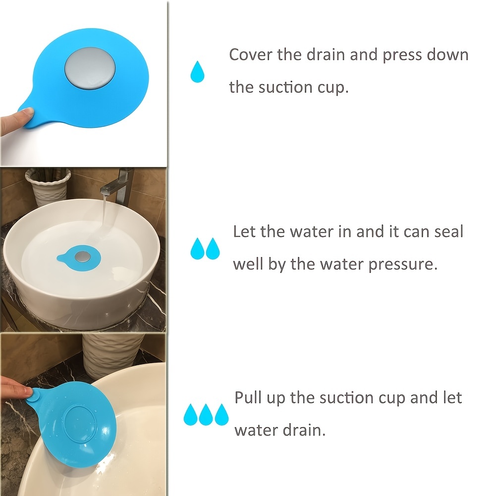 Universal Silicone Bathtub Drain Stopper Recyclable Rubber - Temu