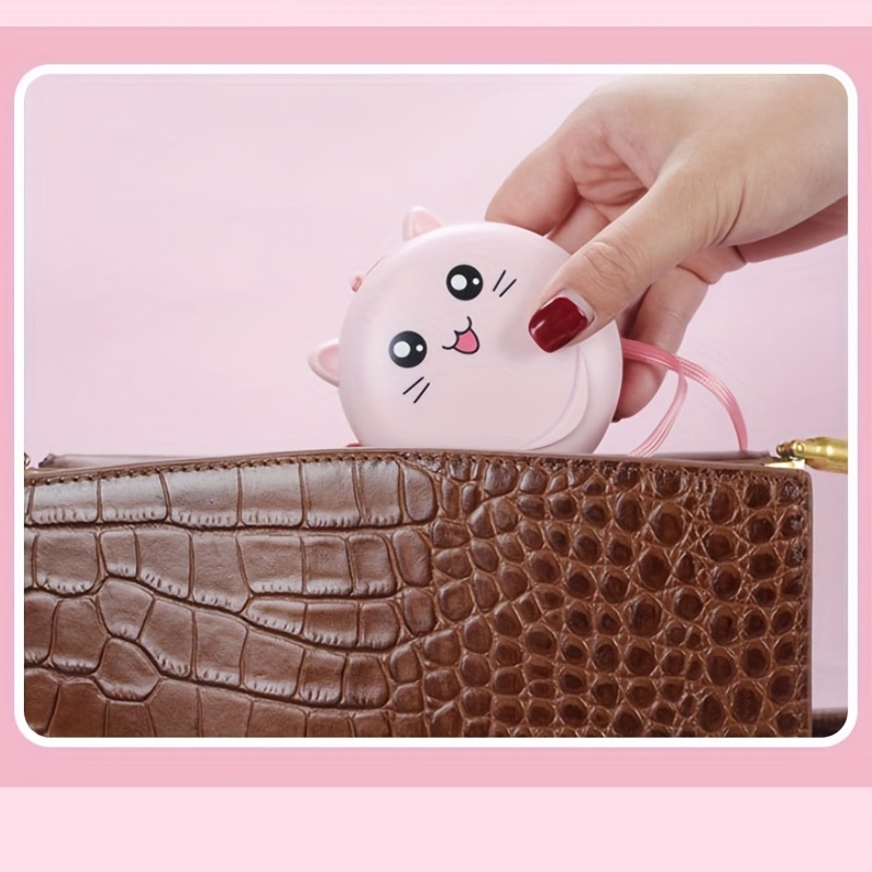 Portable Folding Makeup Mirror With Mini Fan LED Light Fill Beauty Makeup Mirror