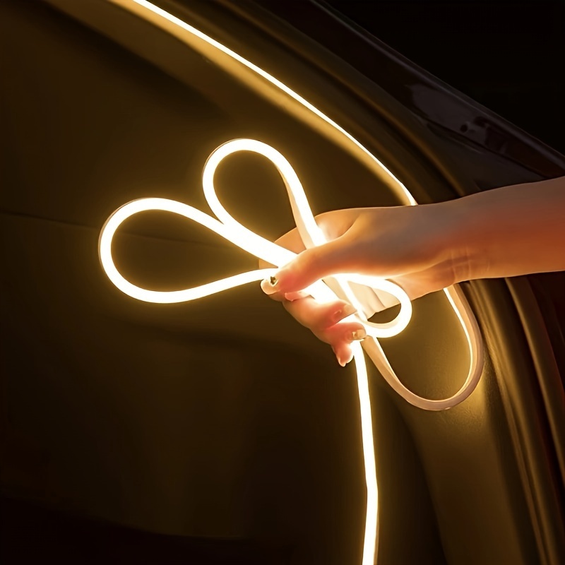 universal 12v trunk   led strip modified ambient lighting for cars with 12v cigarette lighter interface   camping stall lighting details 2