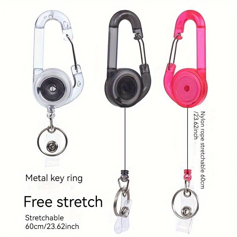 1pc Retractable Key Chain Portable Anti Lose Quick Release Spring Clip  Perfect Fishing Everyday Use - Sports & Outdoors - Temu Canada