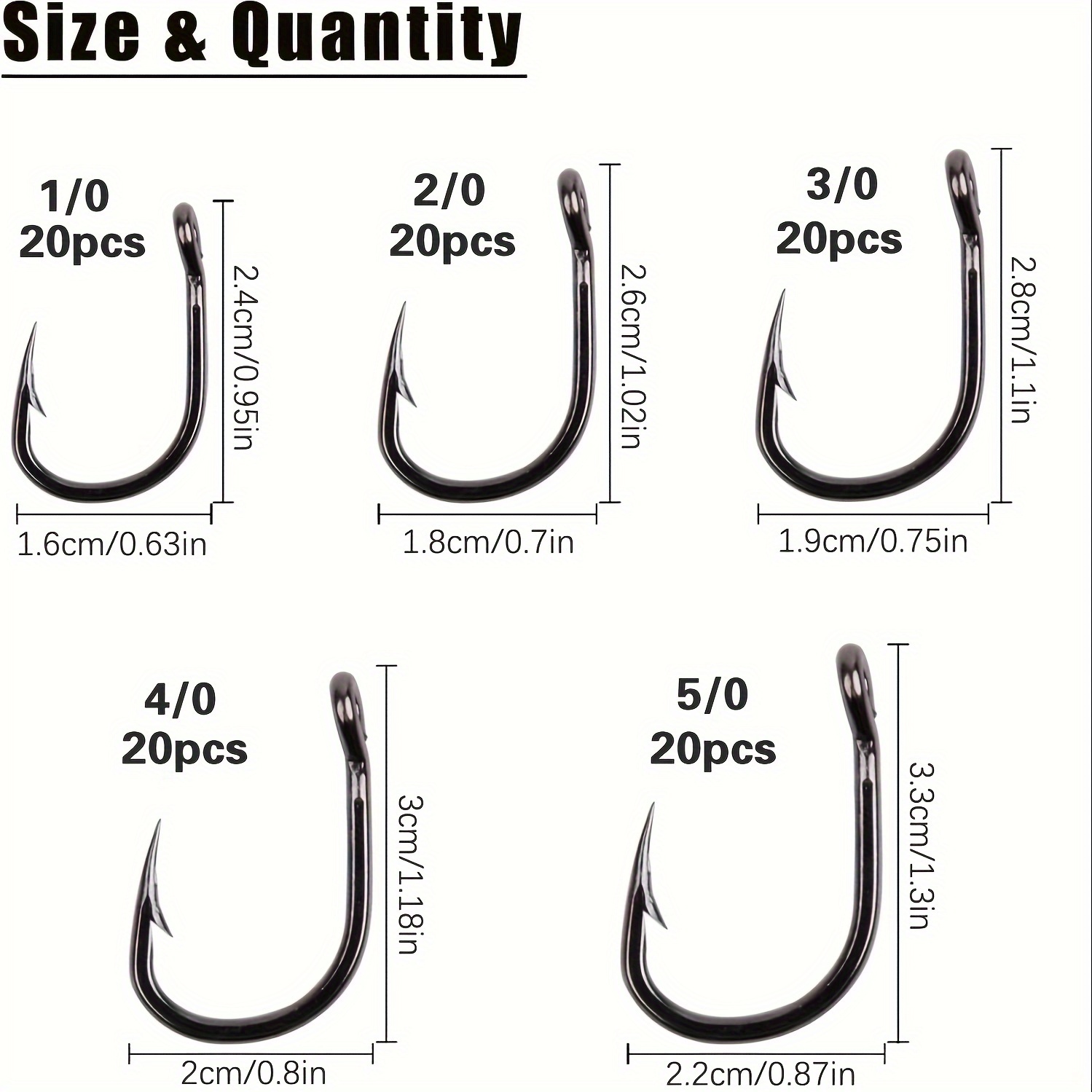 Barbed Fishing Hooks Live Bait 2x Strong Stainless - Temu