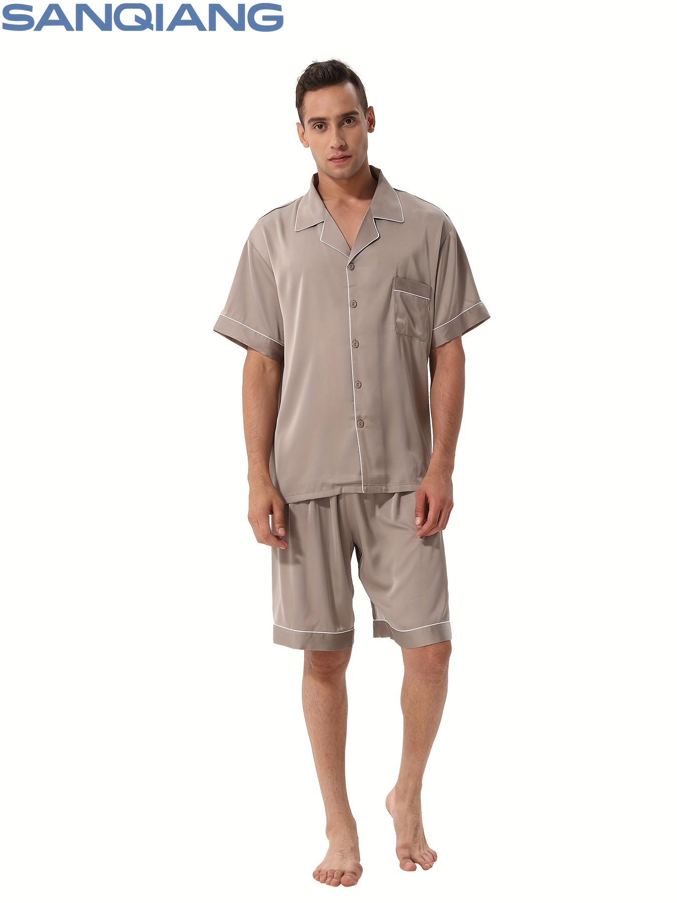 Pijama para hombre online con botones