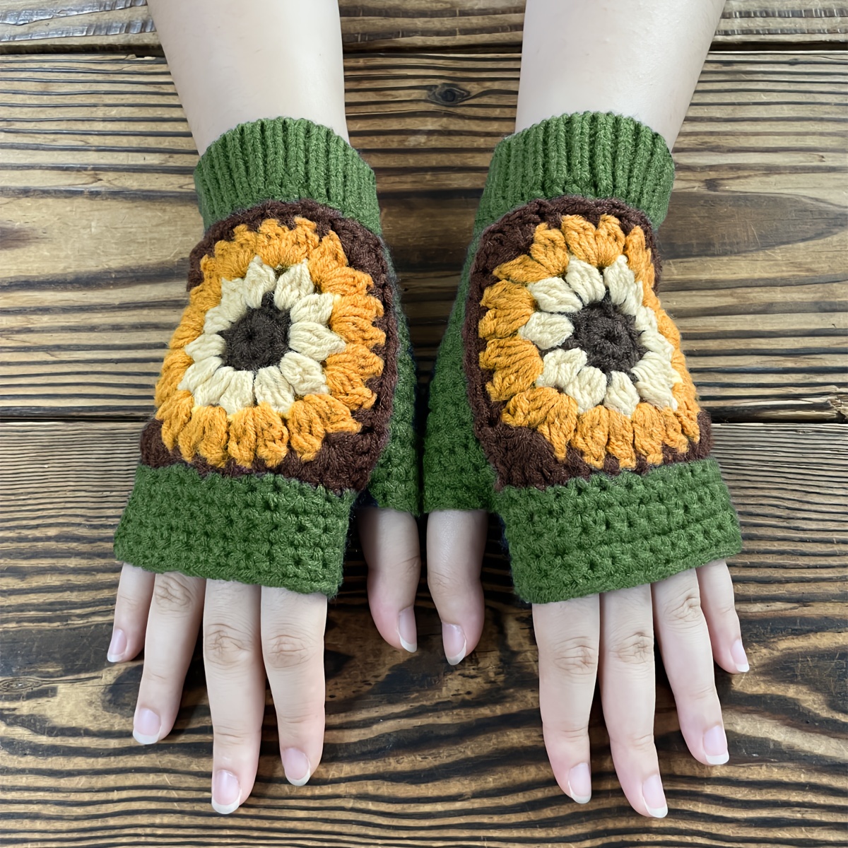 Winter Fashion Half Finger Knitting Gloves - Kawaii Fashion Shop
