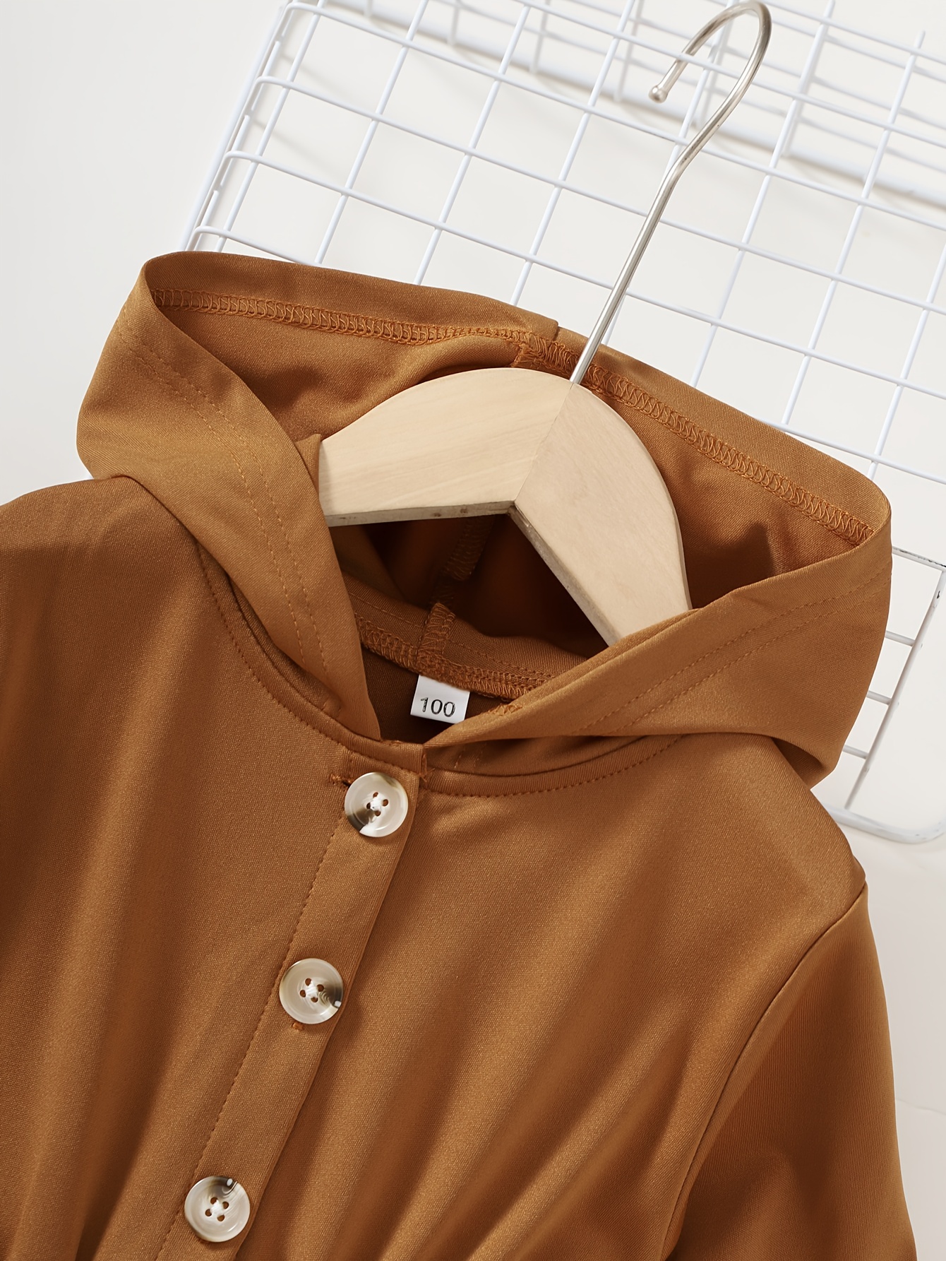 girls' casual solid color jumpsuit long sleeve stretch Temu