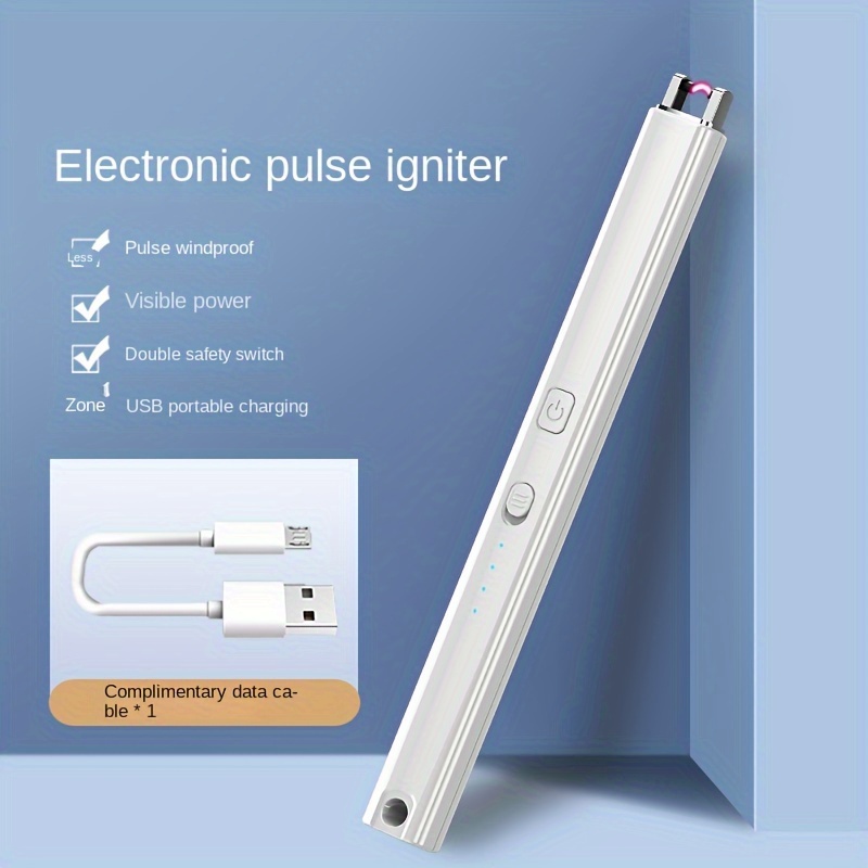 Windproof Usb Charging Model Arc Lighter Electric Igniter - Temu