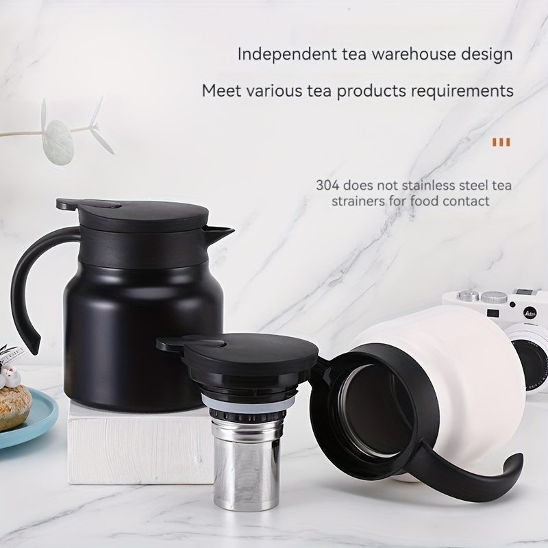 Heat-Preserving Stewing Teapot 304 Stainless Steel /Ceramic liner