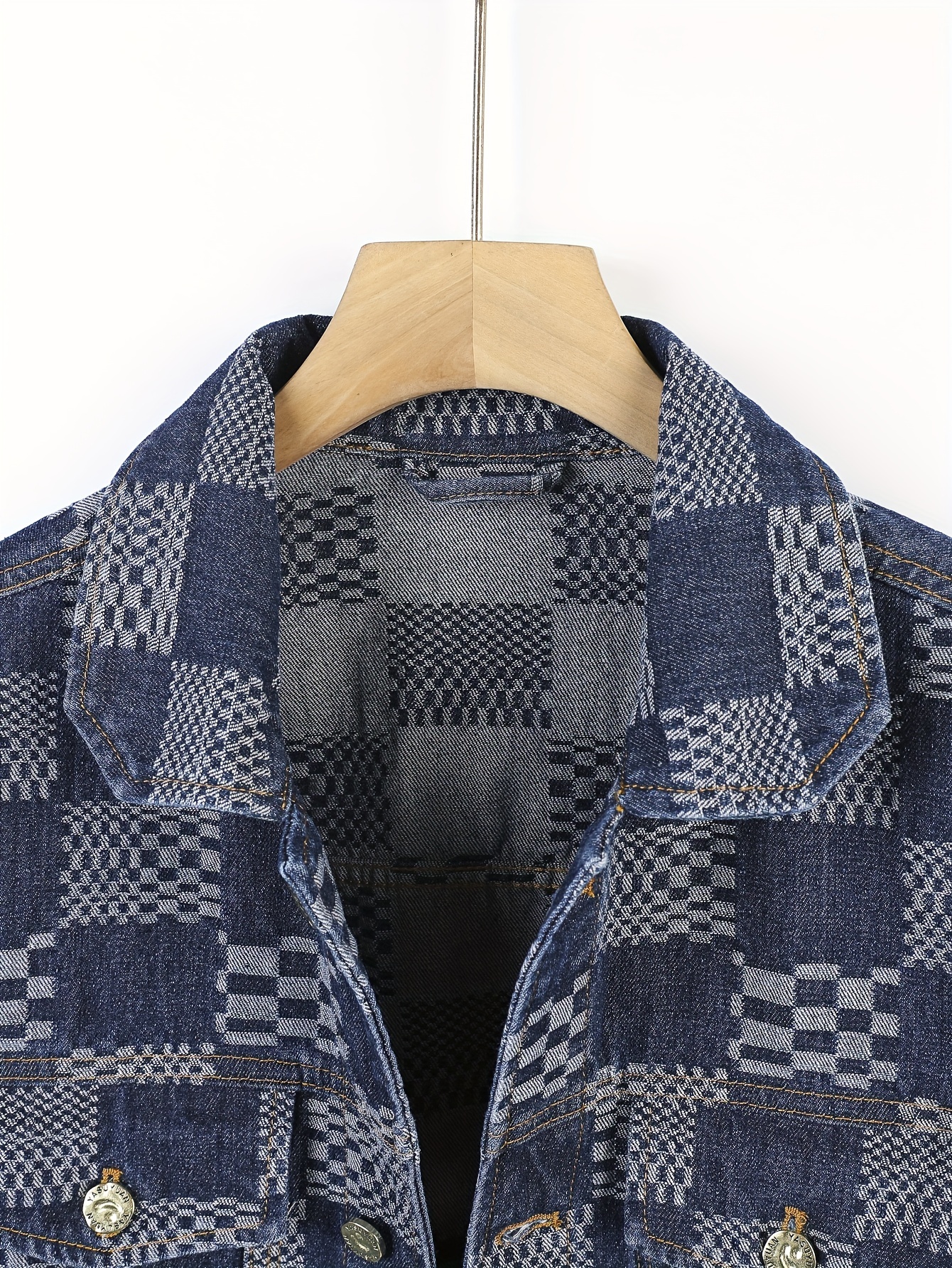 Louis Vuitton Nigo Giant Waves Monogram Denim Jacket