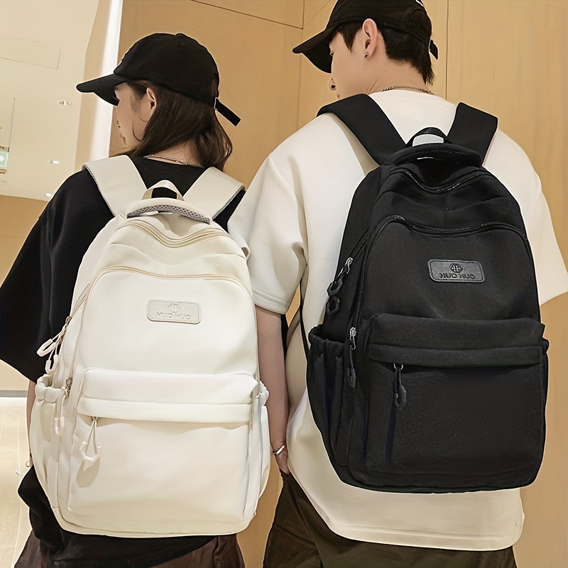 Backpack Male Female High School Students Cool Large Capacity Bookbag Male  Female Students Light Waterproof Backpack Five-piece Set With Gorilla  Pendant And Chain - Temu