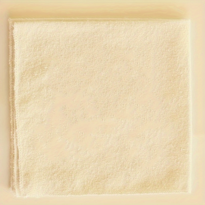 

1pc- Raw Silk, 100% Silk Thickened Exfoliating Washcloth Can Be Used For Facial Cleaning, Facial Massage, 10.6 Inches X 10.6 Inches