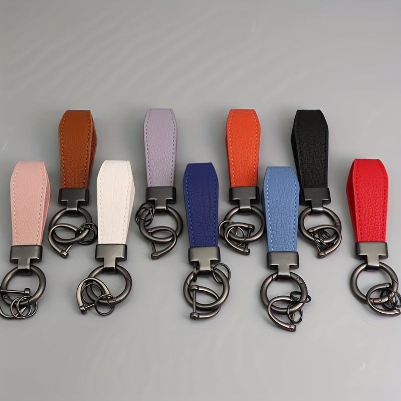 

Pu Leather Car Key Ring Exquisite Key Ring Key Ring Pendant For Men, Creative Pu Leather Keychain Pendant, Bag Pendant