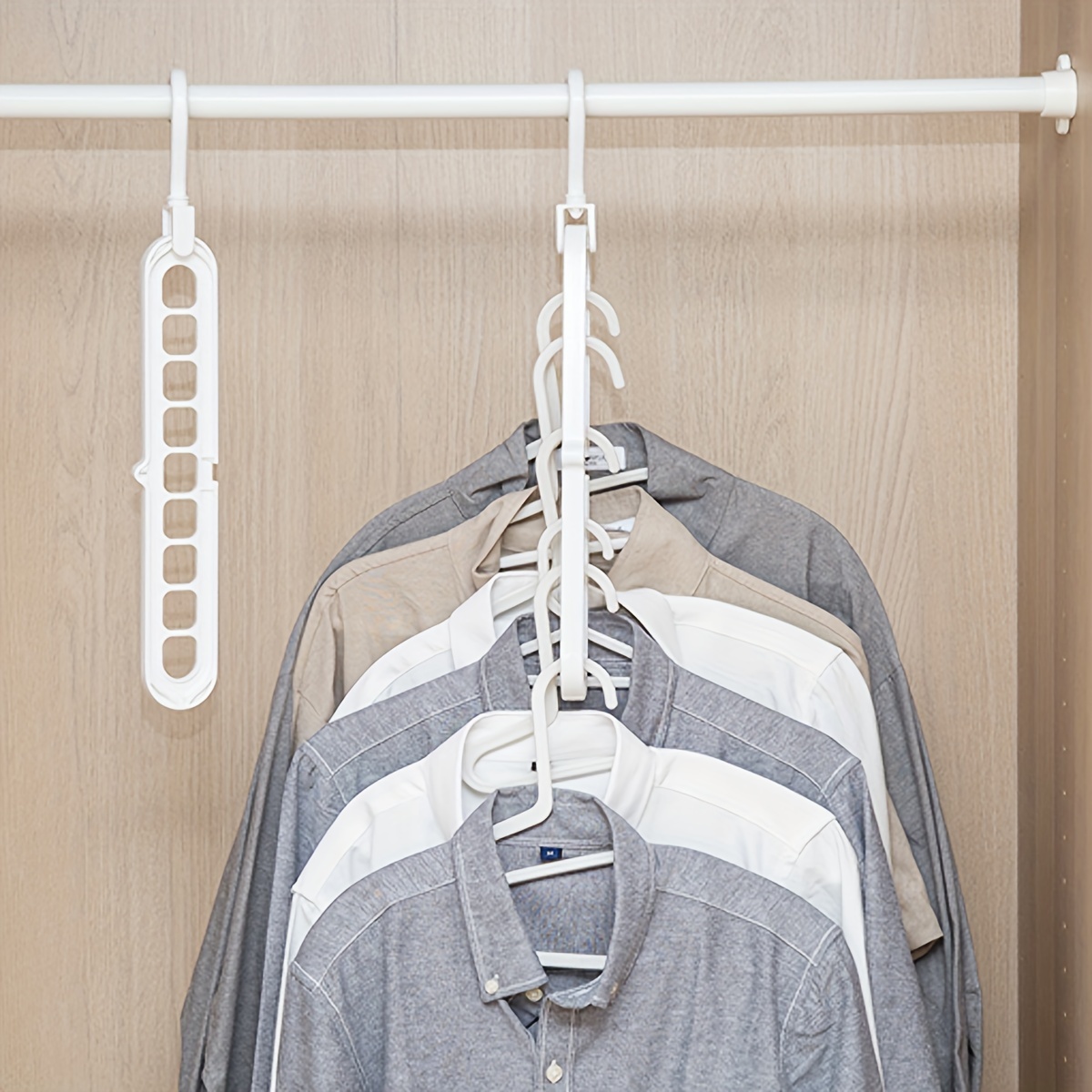Multipurpose Movable Cloth Hanger- White in Central Division
