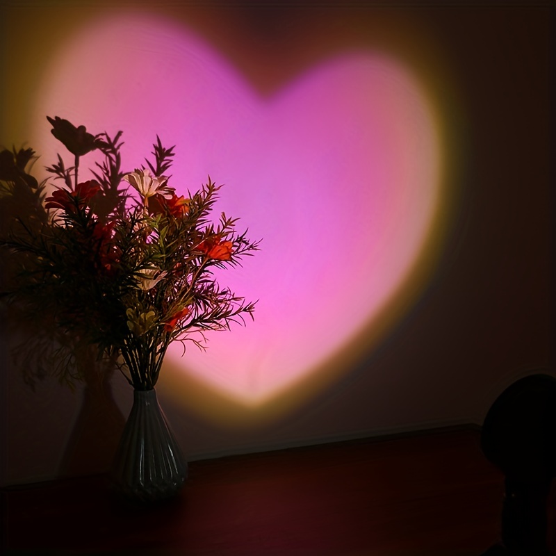 Heart shaped deals lamp