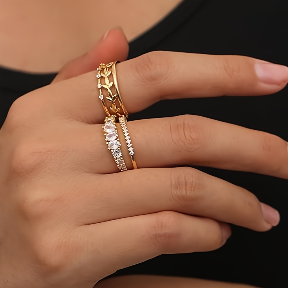 Women's Rings, Chunky, Delicate, Ring Sets