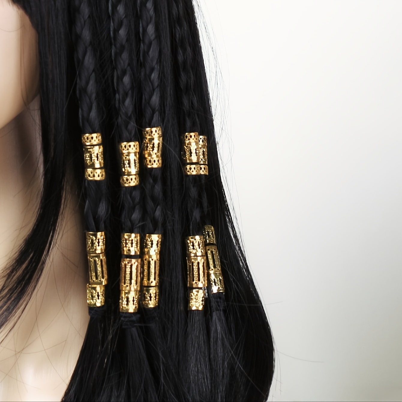 Hair Rings Braid Rings Hair Loop Clips Girl Fashion Hip hop - Temu