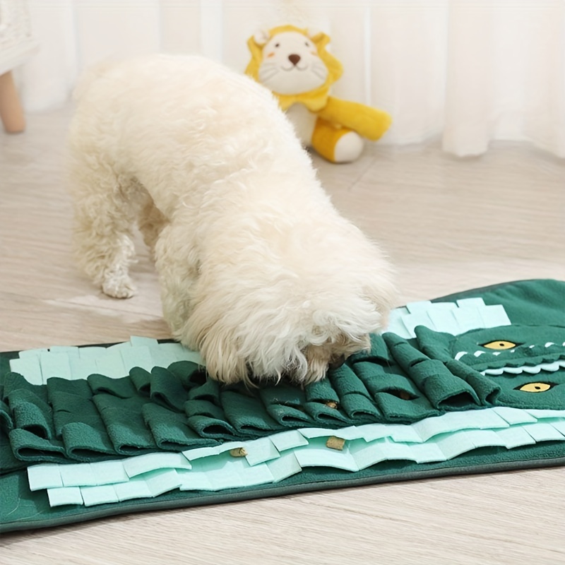 Pet Sniffing Mat, Puppy Play Mat Dog Interactive Toy Slow Eating Mat For Pet  Dog Mat For Pets Engage In Indoor And Outdoor Activities Coffee Color 