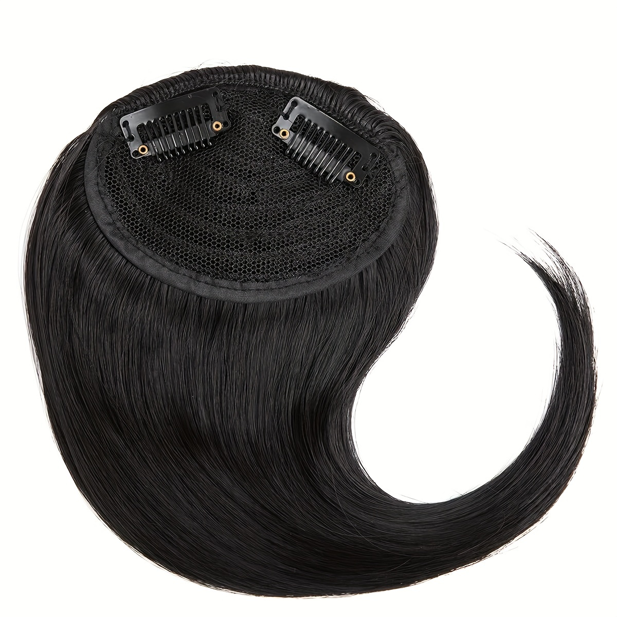 Synthetic Side Hair Bangs Clip-In One Piece for Women
