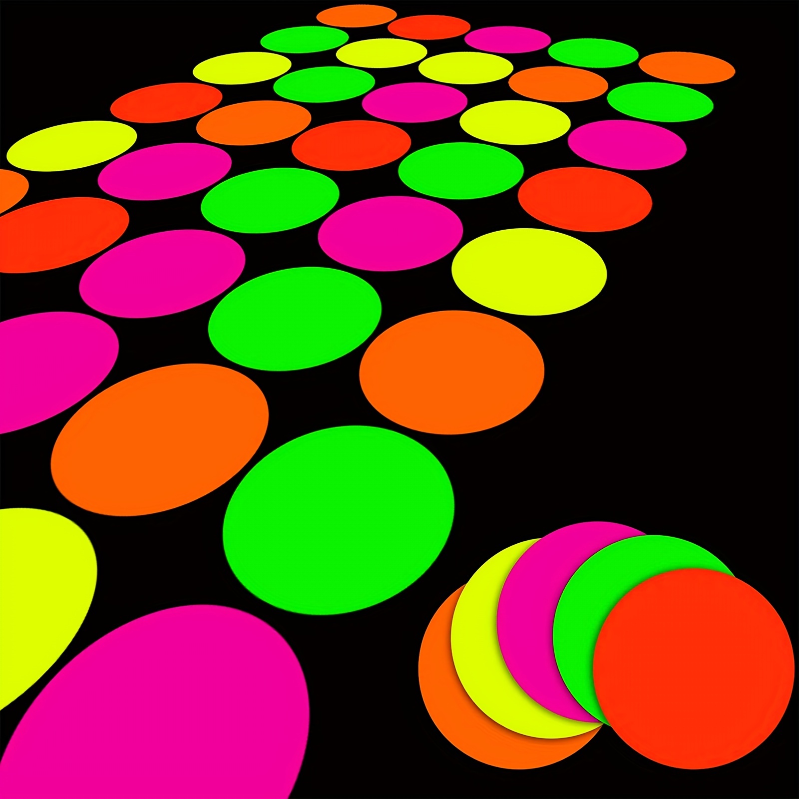 Glow Party Decorations Diy Dance Floor Moves Games Twister - Temu