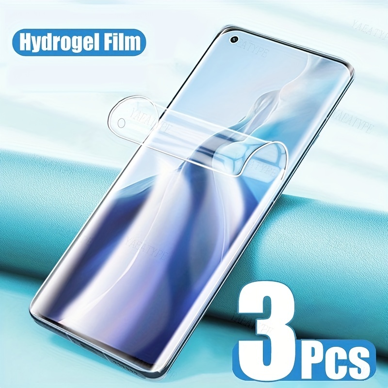 

3pcs Screen Protector Hydrogel Film For Oppo A74/a74 4g For Reno5 Z/ 5 Pro Plus 5g For Realme Gt/gt 5g/ Gt Neo/gt Neo 5g/gt Master Edition/ Gt Neo Flash