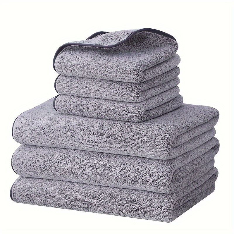 Hand Towels, Set of 2 - Charcoal Gray  Bamboo hand towel, Hand towels,  Bamboo towels