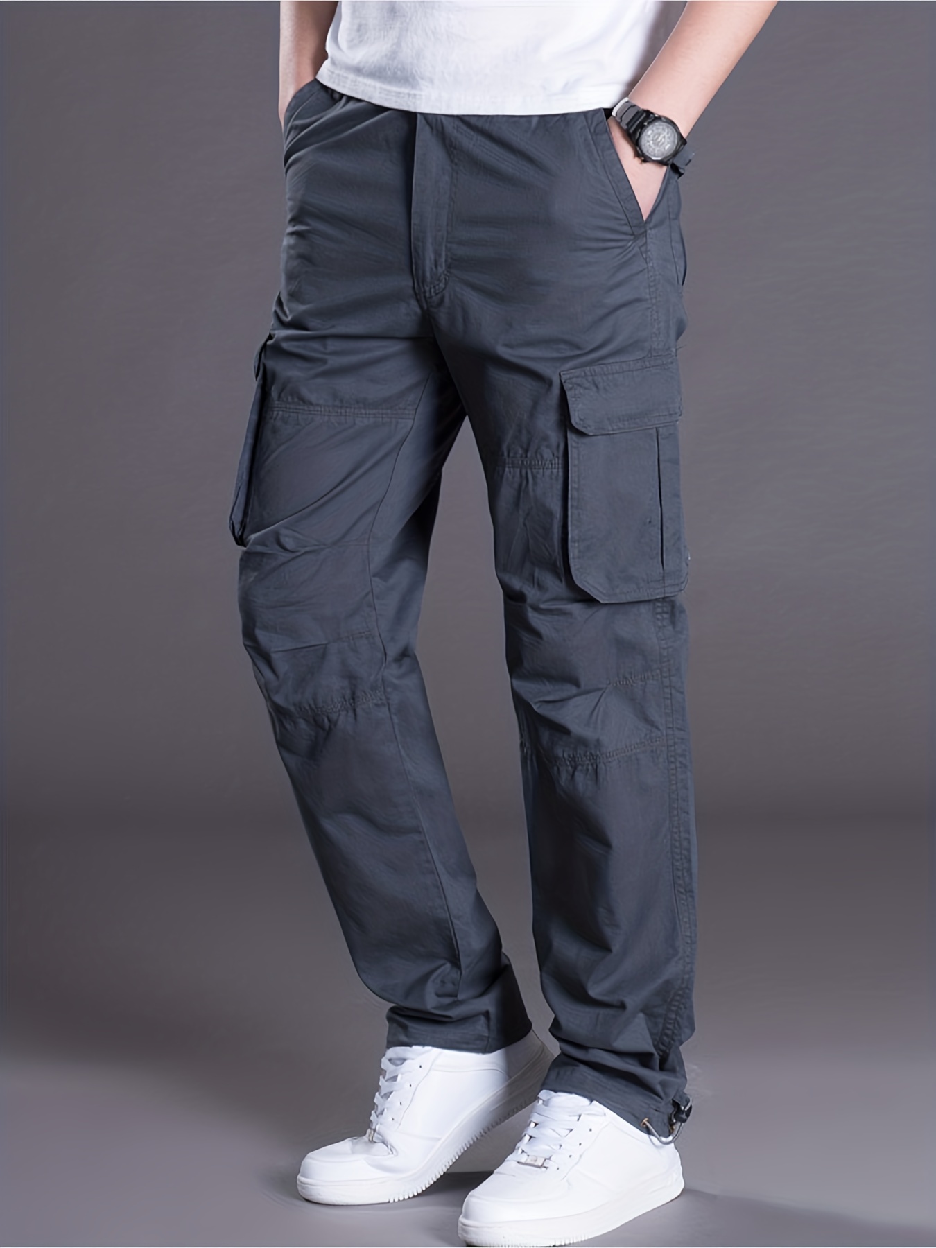 Pantalon cargo poche à rabat, Mode en ligne