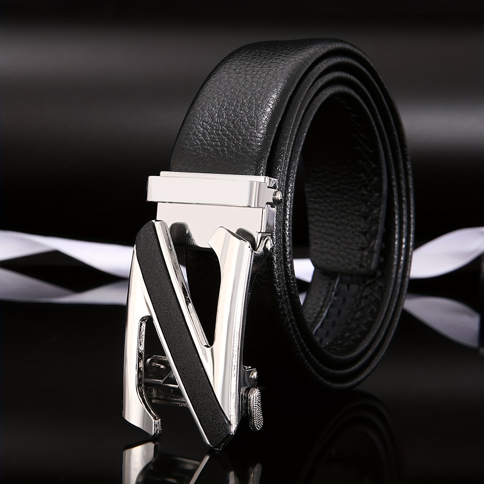 Men's Business Belt Youth Suit Belt Button Style