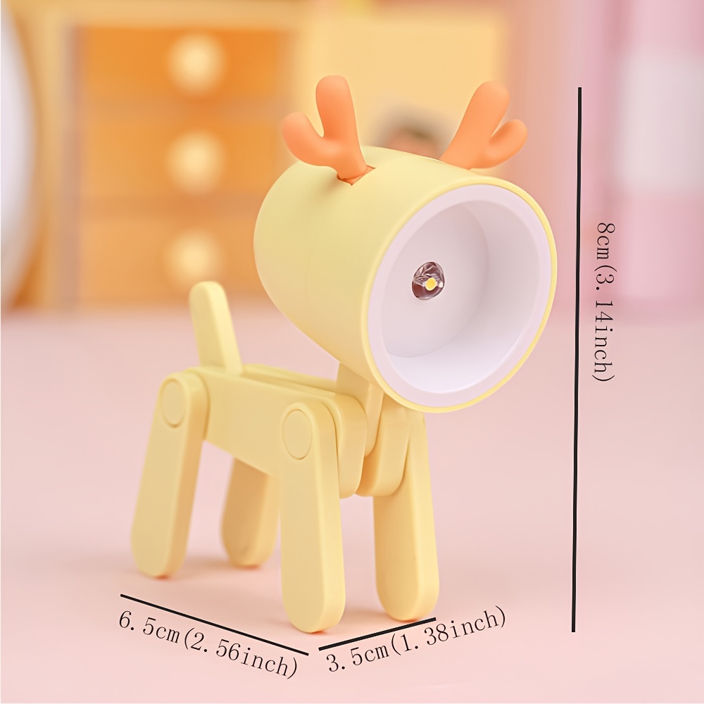 Small Deer Desktop Decoration Night Light Table Lamp