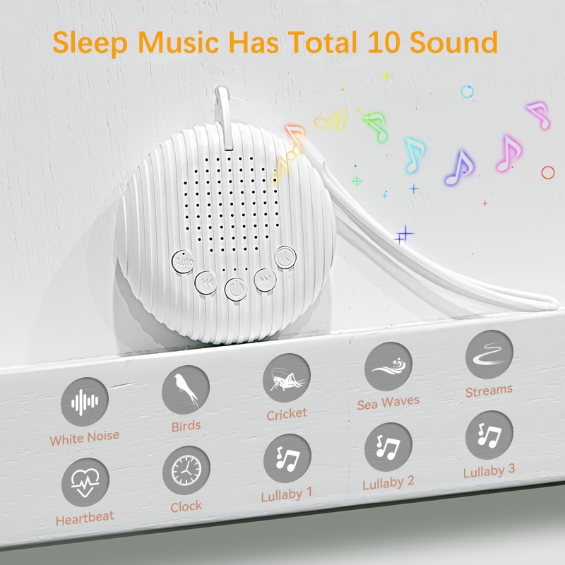 White Noise Machine Portable Noise Sound Machine Baby, Kids Sleep Therapy  with Night Light - China White Noise Machine, White Noise Sound Machine