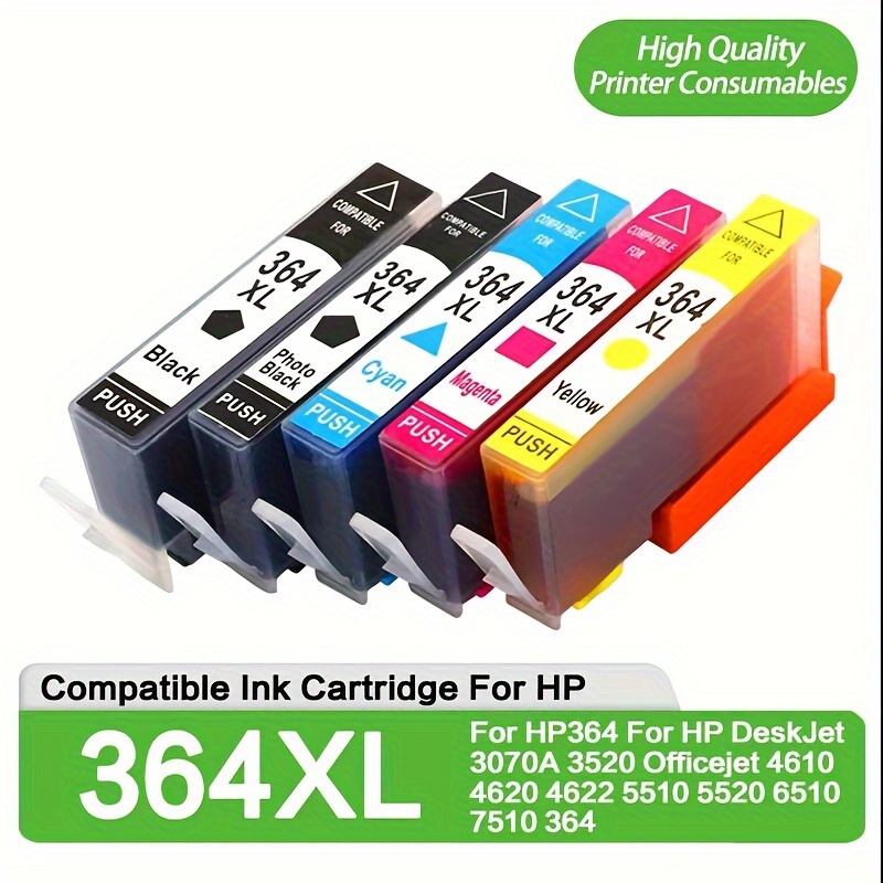 Buy Compatible HP 364 XL Black Ink Cartridge