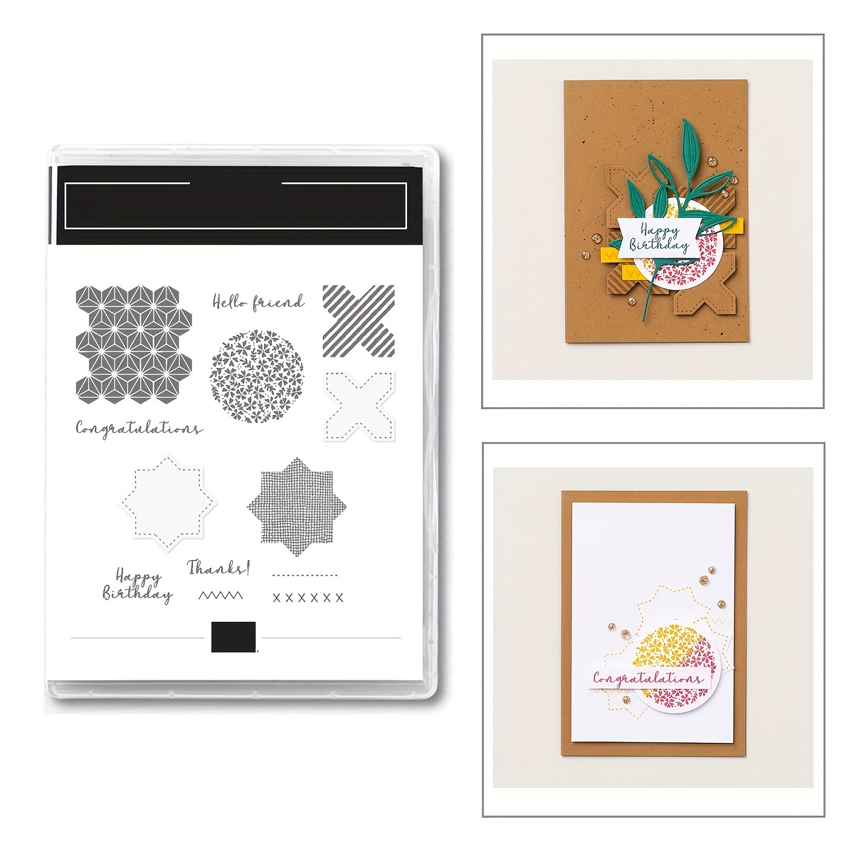 Sellos Navideños Sellos Transparentes Spellbinders - Colección Sippin' Sayings De Navidad E Invierno Colección Nichol Spohr