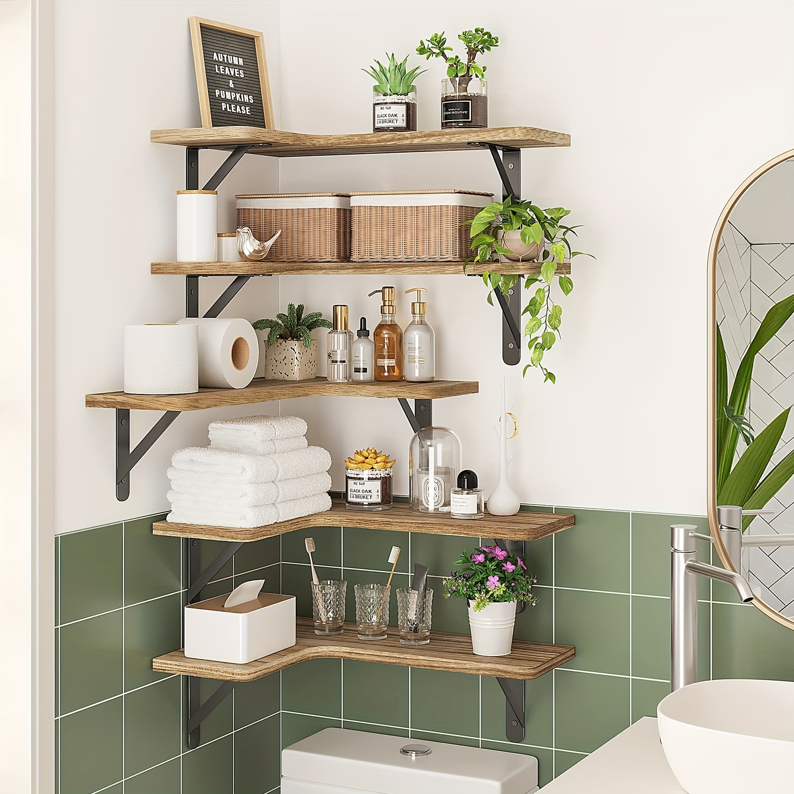 Shower Corner Shelf Design Ideas