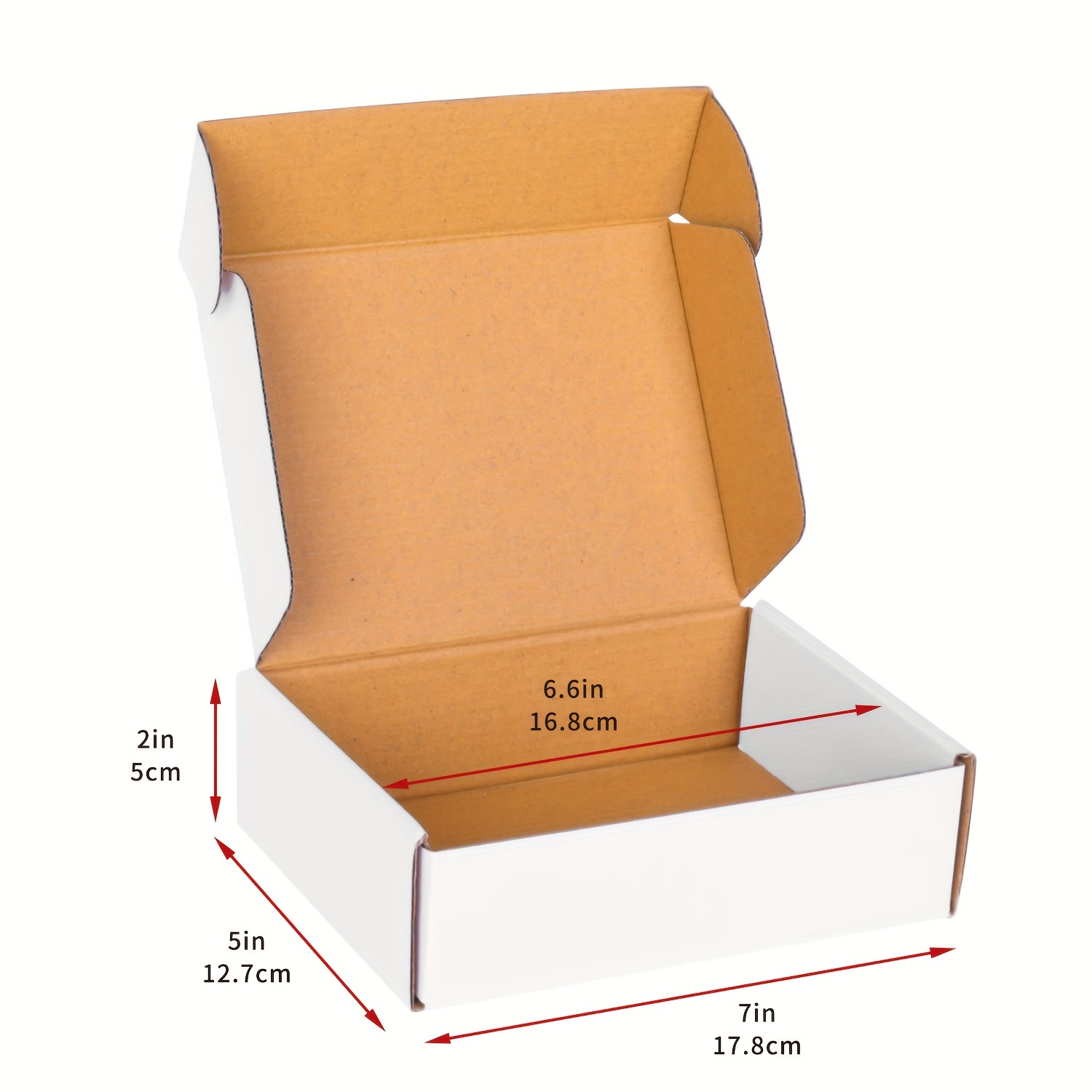 Cajas Envío Pequeñas 6x4x1 5 Pulgadas Caja Embalaje Cartón - Temu