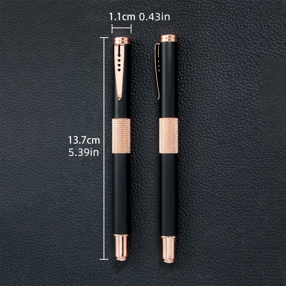 Rose Golden Ballpoint Pen Set For Women Ballpoint Fancy Pens - Temu