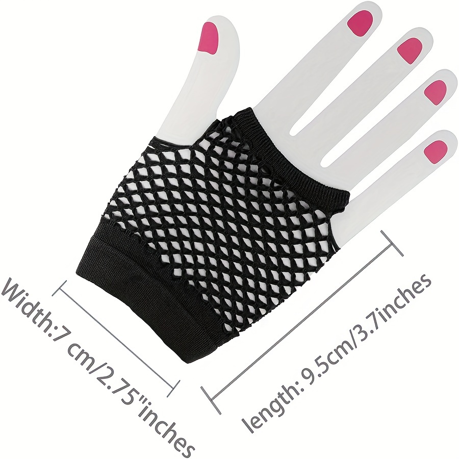 Fishnet Fingerless Gloves – Rave Wonderland