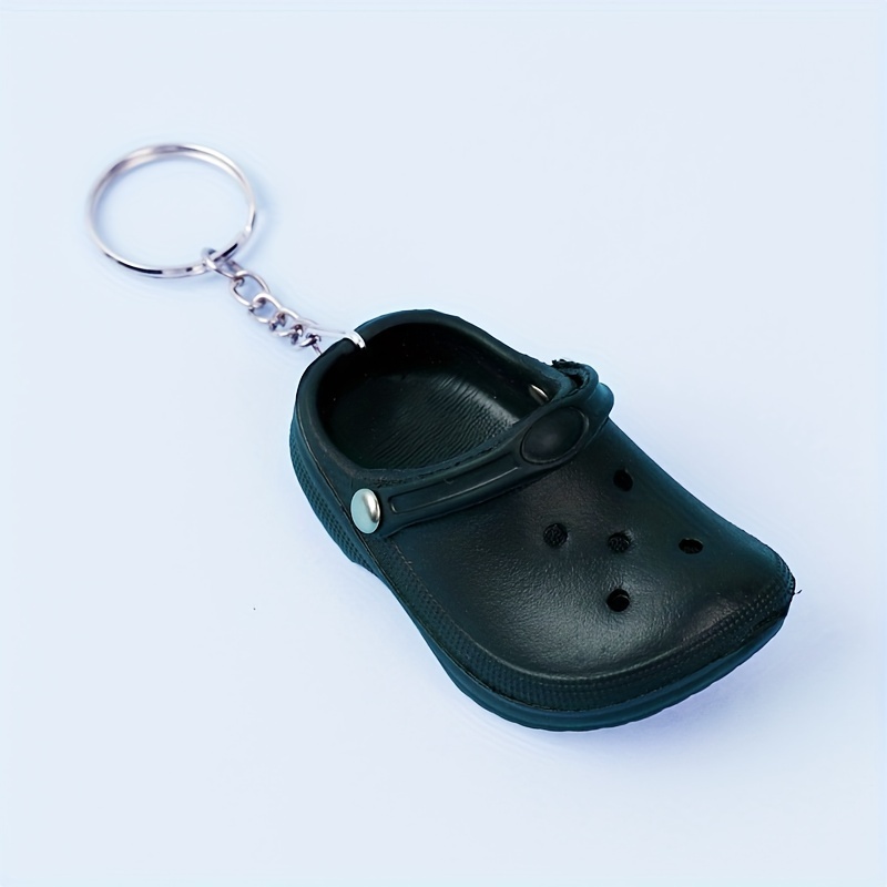 1 Pc Creative Simulation Mini EVA Trou Chaussures Porte clés - Temu France