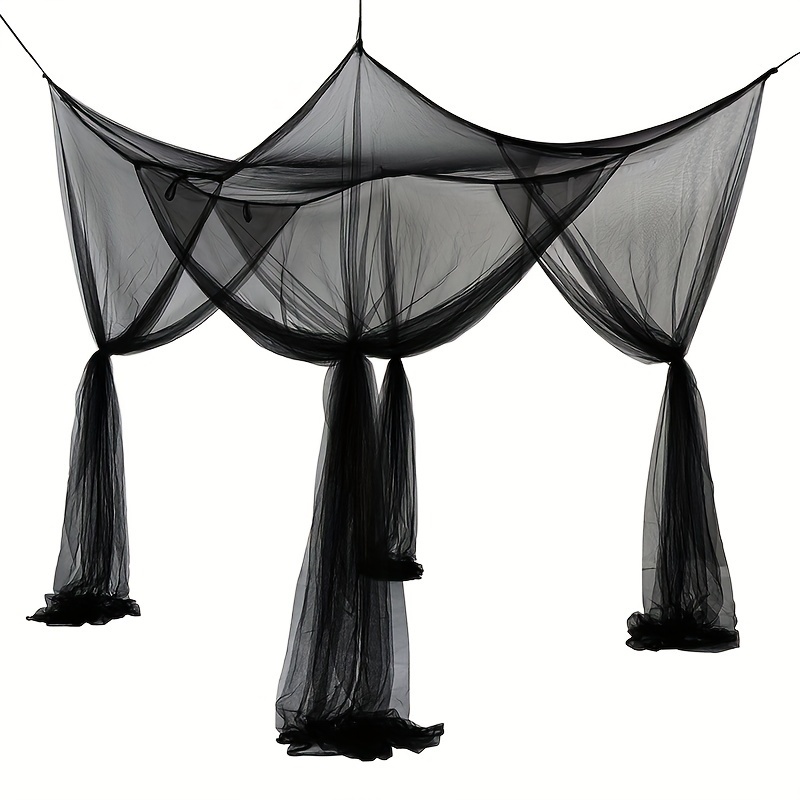 1pc large mosquito net four corner for bed canopy bed canopy elegant mosquito net for bedroom guest room