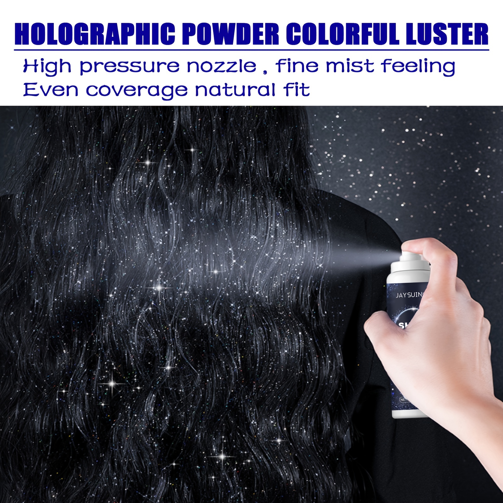 Body Brightening Glitter Spray, Parties Glitter Spray, Sparkle Spray For  Hair & Clothes And Body, 2.03Fluid Ounce