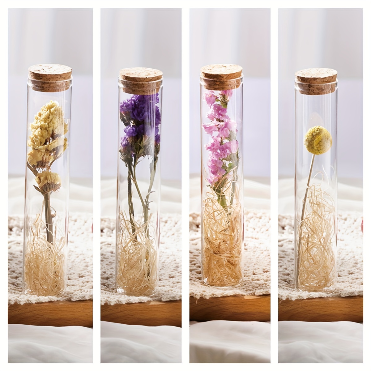 Dried Babys Breath Flowers, Dried Gypsophila Bouquet Fall Flowers