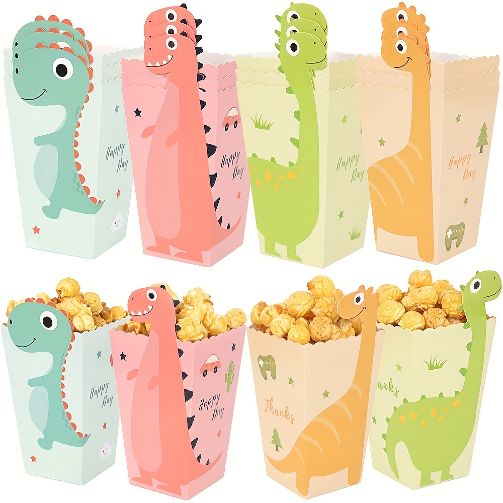 6pcs/24pcs/50pcs, Scatola Regalo Con Motivo Di Dinosauro Carino Per  Compleanni, Natale, Ringraziamento, Altre Festività, Matrimoni, Mini Scatole  Di Caramelle Di Carta, Scatole Per La Decorazione Di Feste All'aperto E Al  Chiuso 